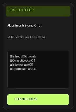 Esqueleto Eixo Tecnologia