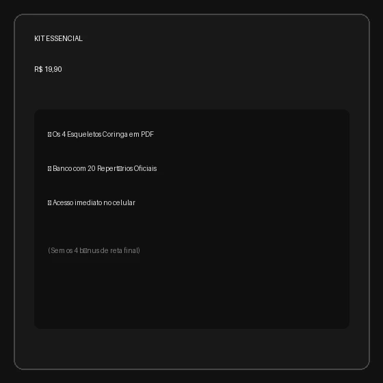 Kit Essencial
